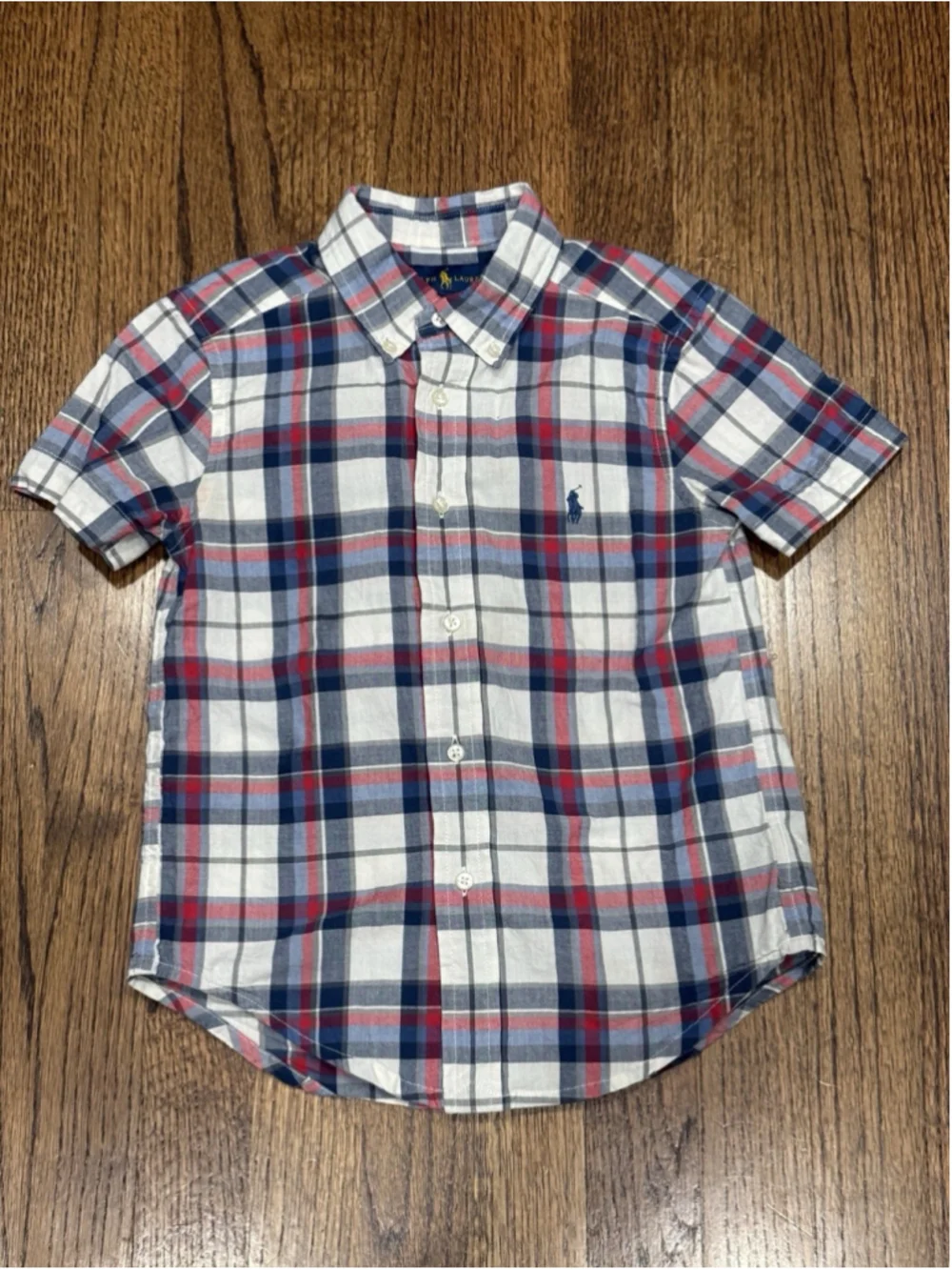 Polo Ralph Lauren Boys 5T Plaid Button-Up Shirt | Classic Preppy